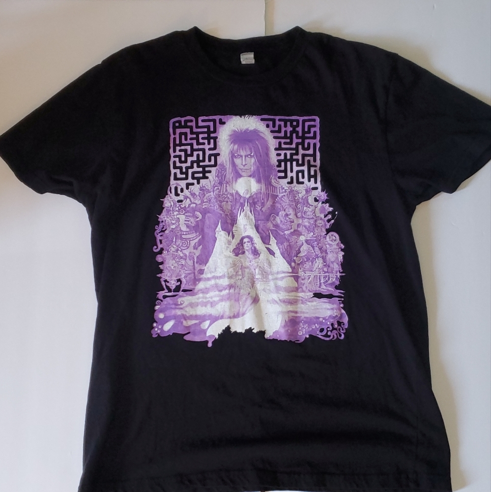 ShirtMen's Large The Labyrinth Goblin King David Bowie 80's original